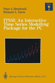 Cover von ITSM: An Interactive Time Series Modelling Package for the PC