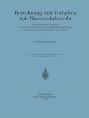 Cover von Berechnung und Verhalten von Wasserrohrkesseln