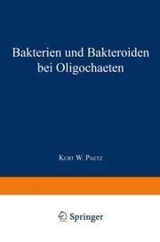 Cover von Bakterien und Bakteroiden bei Oligochaeten