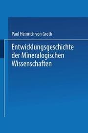 Cover von Entwicklungsgeschichte der Mineralogischen Wissenschaften