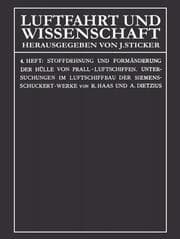 Cover von Stoffdehnung und Formänderung der Hülle von Prall-Luftschiffen