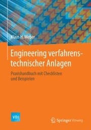 Cover von Engineering verfahrenstechnischer Anlagen