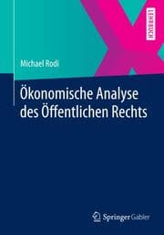 Cover von Ökonomische Analyse des Öffentlichen Rechts