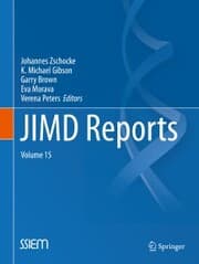 Cover von JIMD Reports, Volume 15
