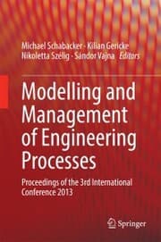Cover von Modelling and Management of Engineering Processes