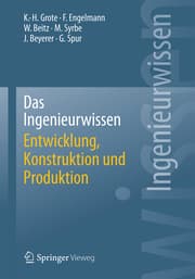Cover von Das Ingenieurwissen: Entwicklung, Konstruktion und Produktion