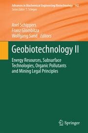 Cover von Geobiotechnology II