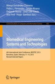 Cover von Biomedical Engineering Systems and Technologies