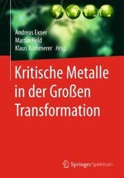 Cover von Kritische Metalle in der Großen Transformation