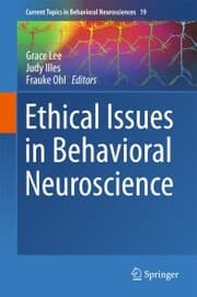 Cover von Ethical Issues in Behavioral Neuroscience