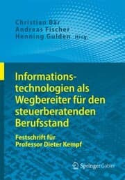 Cover von Informationstechnologien als Wegbereiter für den steuerberatenden Berufsstand