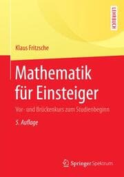 Cover von Mathematik für Einsteiger
