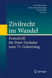Cover von Zivilrecht im Wandel