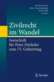 Cover von Zivilrecht im Wandel