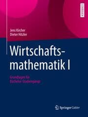 Cover von Wirtschaftsmathematik I