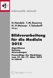 Cover von Bildverarbeitung für die Medizin 2015