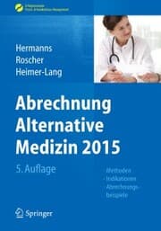 Cover von Abrechnung Alternative Medizin 2015