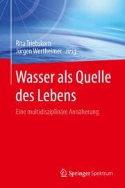 Cover von Wasser als Quelle des Lebens