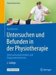 Cover von Untersuchen und Befunden in der Physiotherapie