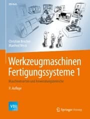 Cover von Werkzeugmaschinen Fertigungssysteme 1