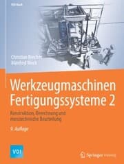 Cover von Werkzeugmaschinen Fertigungssysteme 2