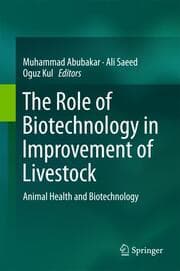 Cover von The Role of Biotechnology in Improvement of Livestock