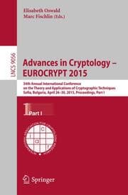 Cover von Advances in Cryptology - EUROCRYPT 2015