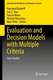 Cover von Evaluation and Decision Models with Multiple Criteria