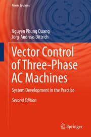 Cover von Vector Control of Three-Phase AC Machines