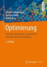 Cover von Optimierung