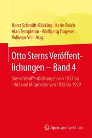 Cover von Otto Sterns Veröffentlichungen - Band 4