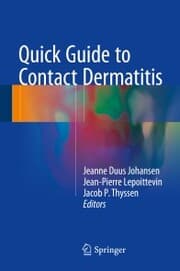 Cover von Quick Guide to Contact Dermatitis
