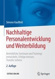 Cover von Nachhaltige Personalentwicklung und Weiterbildung