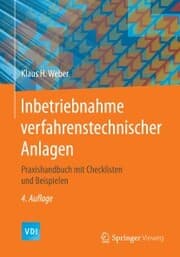 Cover von Inbetriebnahme verfahrenstechnischer Anlagen