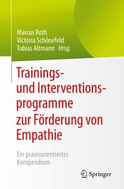 Cover von Trainings- und Interventionsprogramme zur Förderung von Empathie