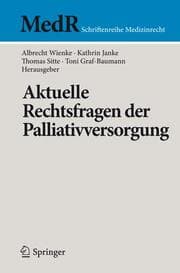 Cover von Aktuelle Rechtsfragen der Palliativversorgung