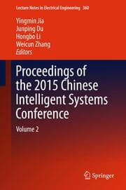 Cover von Proceedings of the 2015 Chinese Intelligent Systems Conference