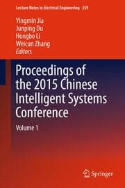 Cover von Proceedings of the 2015 Chinese Intelligent Systems Conference