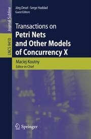 Cover von Transactions on Petri Nets and Other Models of Concurrency X
