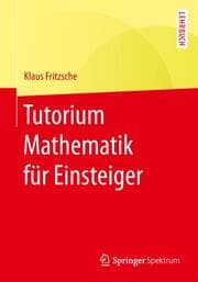Cover von Tutorium Mathematik für Einsteiger