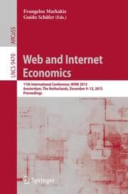 Cover von Web and Internet Economics