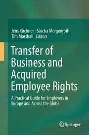 Cover von Transfer of Business and Acquired Employee Rights