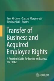Cover von Transfer of Business and Acquired Employee Rights