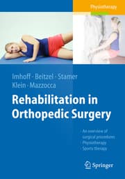 Cover von Rehabilitation in Orthopedic Surgery
