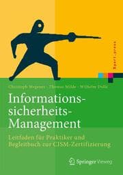 Cover von Informationssicherheits-Management