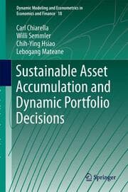 Cover von Sustainable Asset Accumulation and Dynamic Portfolio Decisions