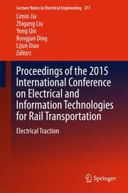Cover von Proceedings of the 2015 International Conference on Electrical and Information Technologies for Rail Transportation