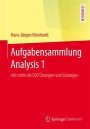 Cover von Aufgabensammlung Analysis 1
