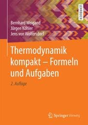 Cover von Thermodynamik kompakt - Formeln und Aufgaben