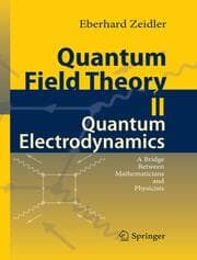 Cover von Quantum Field Theory II: Quantum Electrodynamics